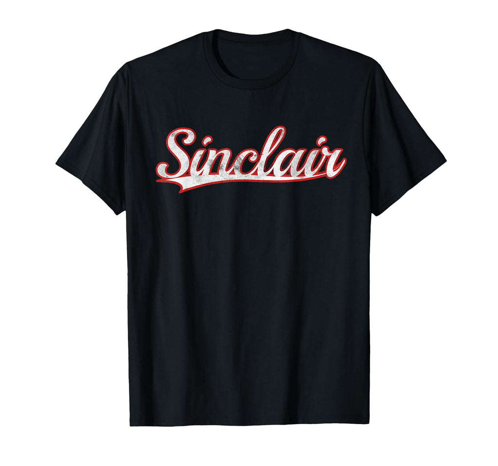 Sinclair Ohio Varsity Distressed T-Shirt - Trendy Graphic Men Women - T-Shirt, Sweatshirt, Hoodie