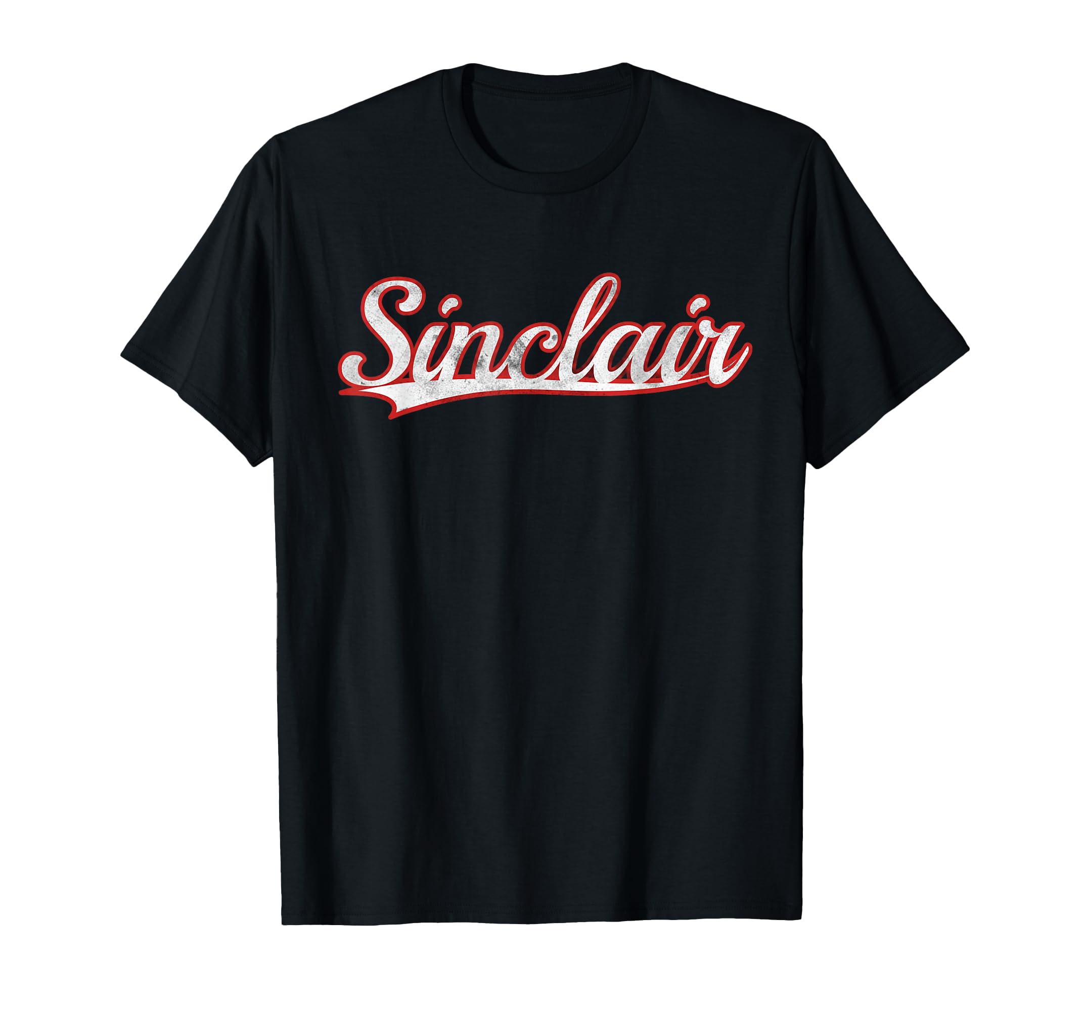 Sinclair Ohio Varsity Distressed T-Shirt - Trendy Graphic Men Women - T-Shirt, Sweatshirt, Hoodie