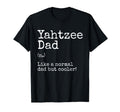 Yahtzee Dad Definition Dice Game Game T-Shirt - Custom Art Print Men Women - T-Shirt, Sweatshirt, Hoodie
