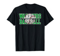 Warriors Baseball Mom Green T-Shirt - Casual Everyday Wear Men Women - T-Shirt, Sweatshirt, Hoodie