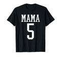Number 5 Mama Biggest Fan Spirit T-Shirt - Aesthetic Graphic Men Women - T-Shirt, Sweatshirt, Hoodie
