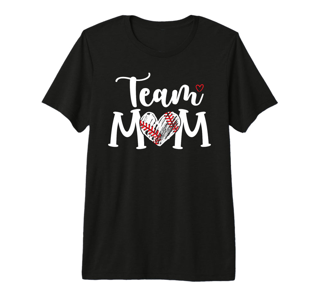 Baseball Team Mom Appreciation T-Shirt - Aesthetic Graphic for Adults - T-Shirt, Sweatshirt, Hoodie