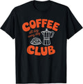 Funny Coffee Club - Adult & Kids T-Shirts, Sweatshirts & Hoodies apparel design preview 1