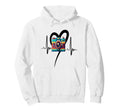Womens Funny Camera Heartbeat Hoodie - Trendy Graphic for Adults - T-Shirt, Sweatshirt, Hoodie