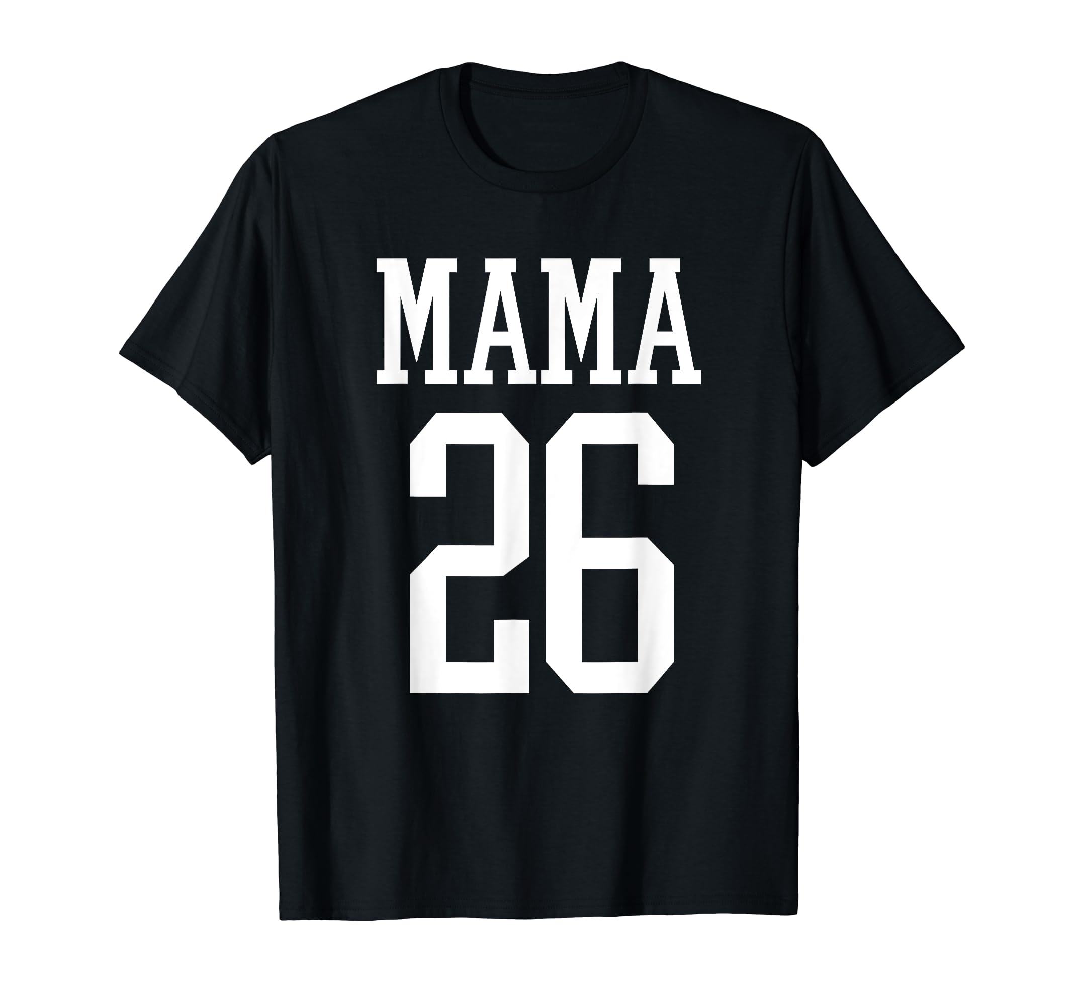 Number 26 Mama Biggest Fan Spirit Wear T-Shirt - Graphic Print for Adults - T-Shirt, Sweatshirt, Hoodie