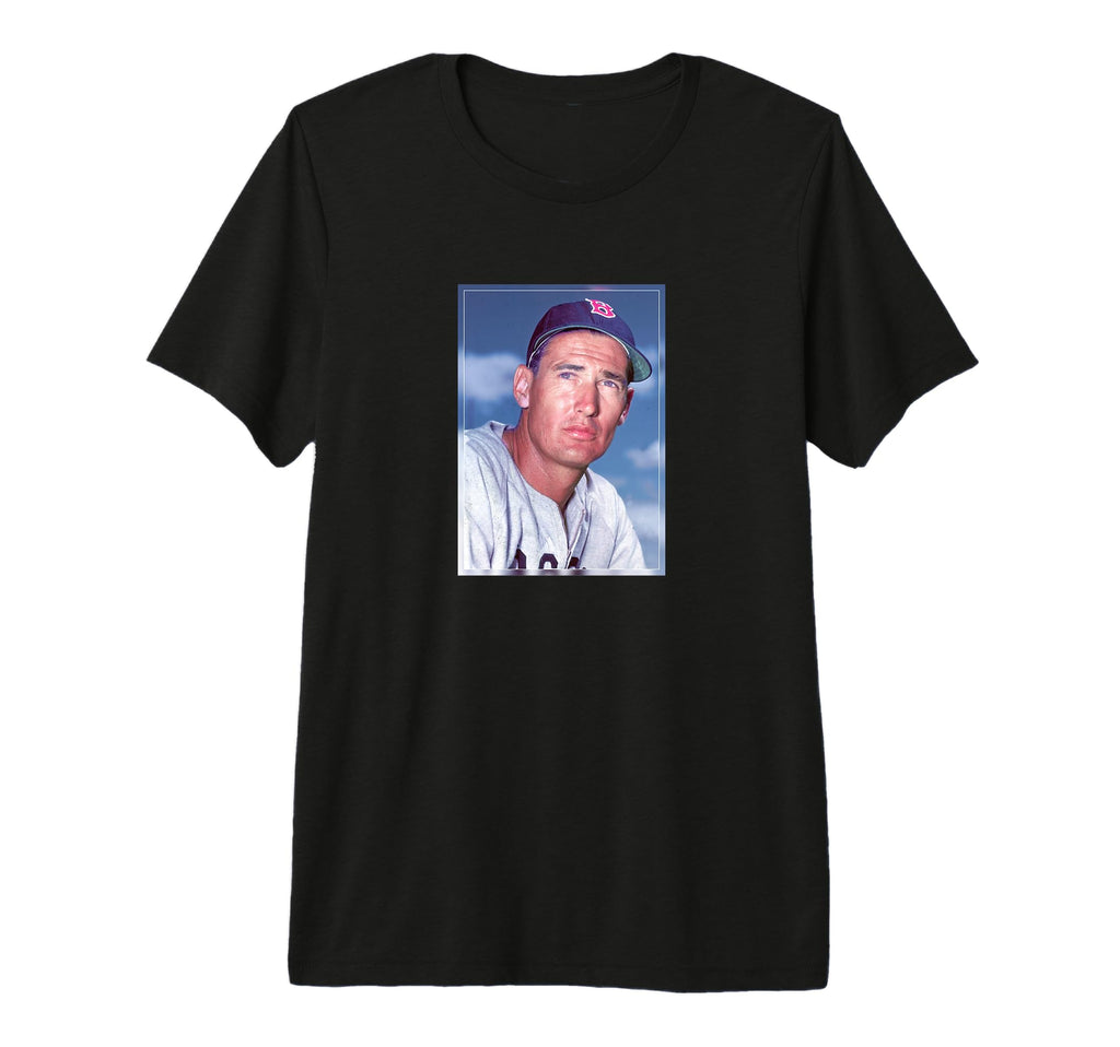 Ted Williams Tri Blend T-Shirt - Minimalist Print Men Women - T-Shirt, Sweatshirt, Hoodie