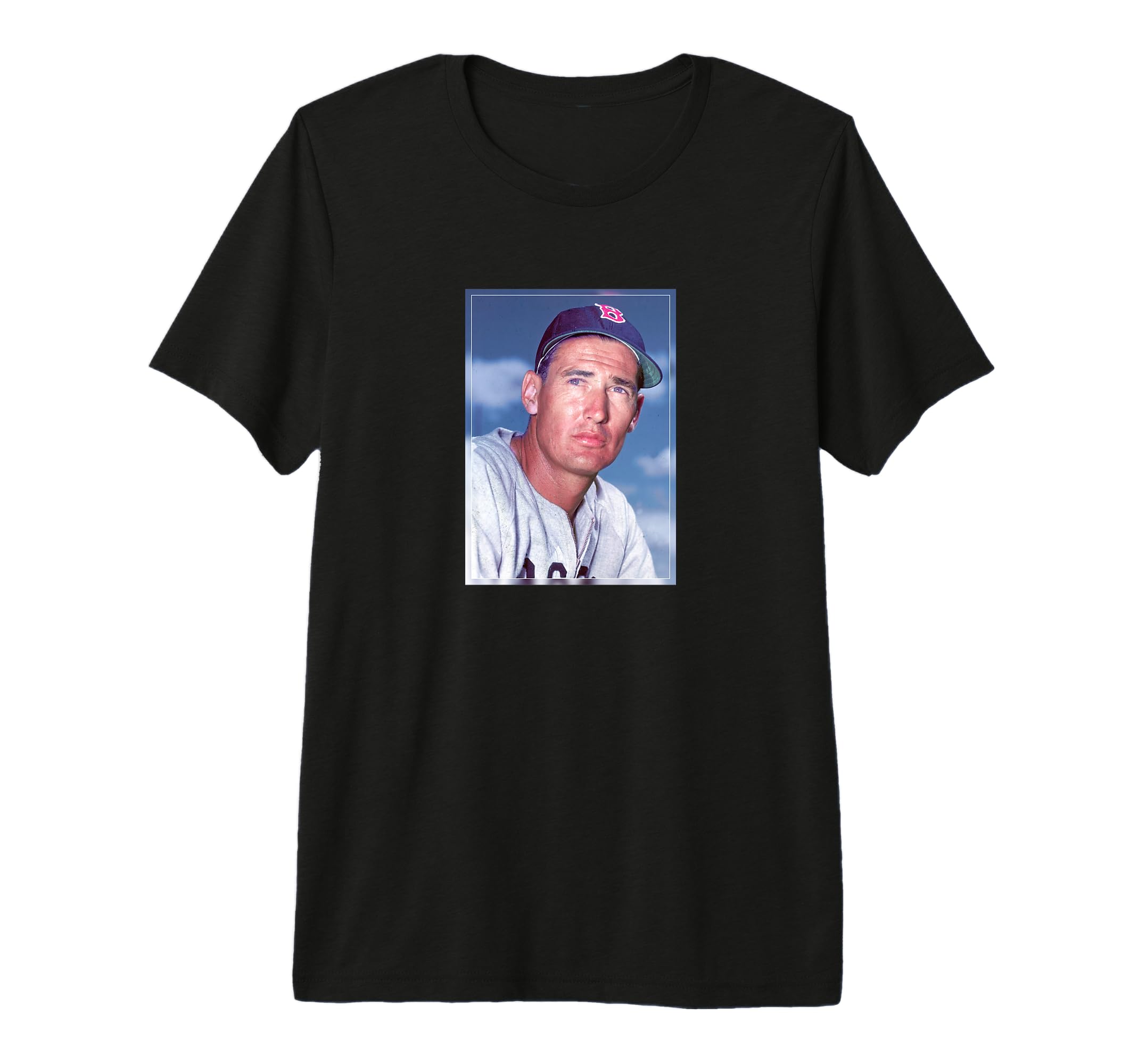 Ted Williams Tri Blend T-Shirt - Minimalist Print Men Women - T-Shirt, Sweatshirt, Hoodie