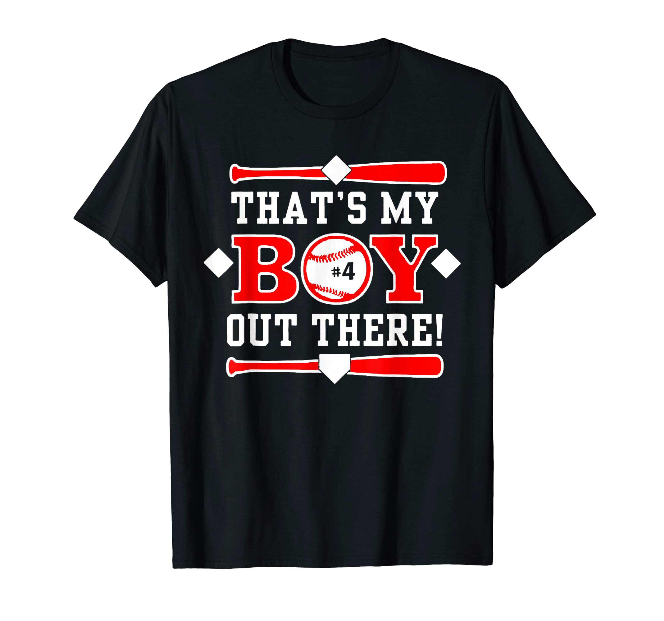 Thats My Out There Baseball Mom Dad T-Shirt - Graphic Print Men Women - T-Shirt, Sweatshirt, Hoodie