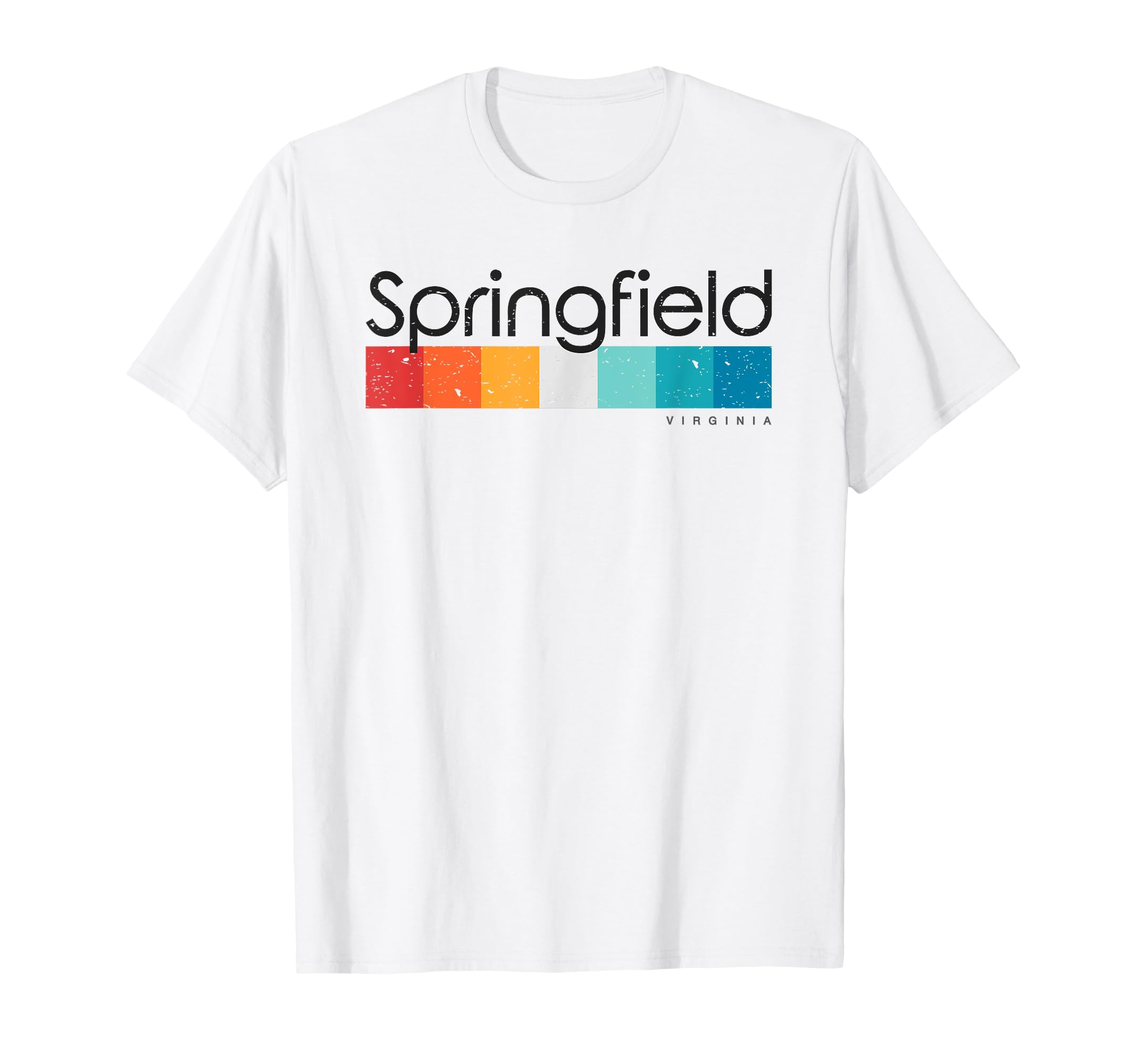 Springfield Virginia Va T-Shirt - Graphic Print Unisex - T-Shirt, Sweatshirt, Hoodie