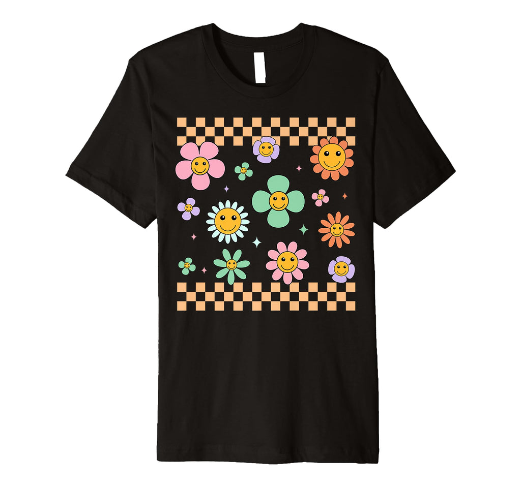 Groovy 70S Flower Power Floral Hippie T-Shirt - Streetwear Style for Adults - T-Shirt, Sweatshirt, Hoodie