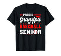 Proud Grandpa 2026 Senior Baseball T-Shirt - Aesthetic Graphic for Adults - T-Shirt, Sweatshirt, Hoodie