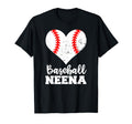 Baseball Neena Funny Baseball Heart T-Shirt - Fun Novelty Design Men Women - T-Shirt, Sweatshirt, Hoodie