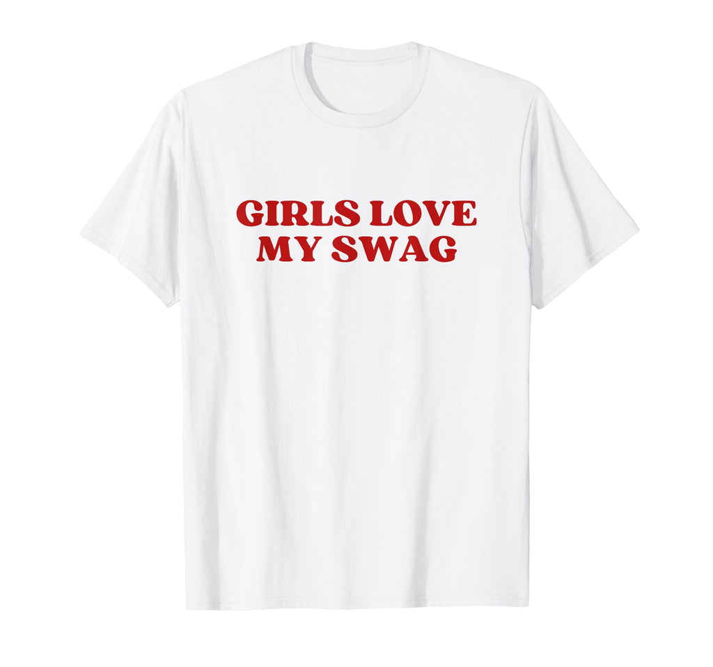Love My Swag Y2K Aesthetic T-Shirt - Casual Everyday Wear Unisex - T-Shirt, Sweatshirt, Hoodie