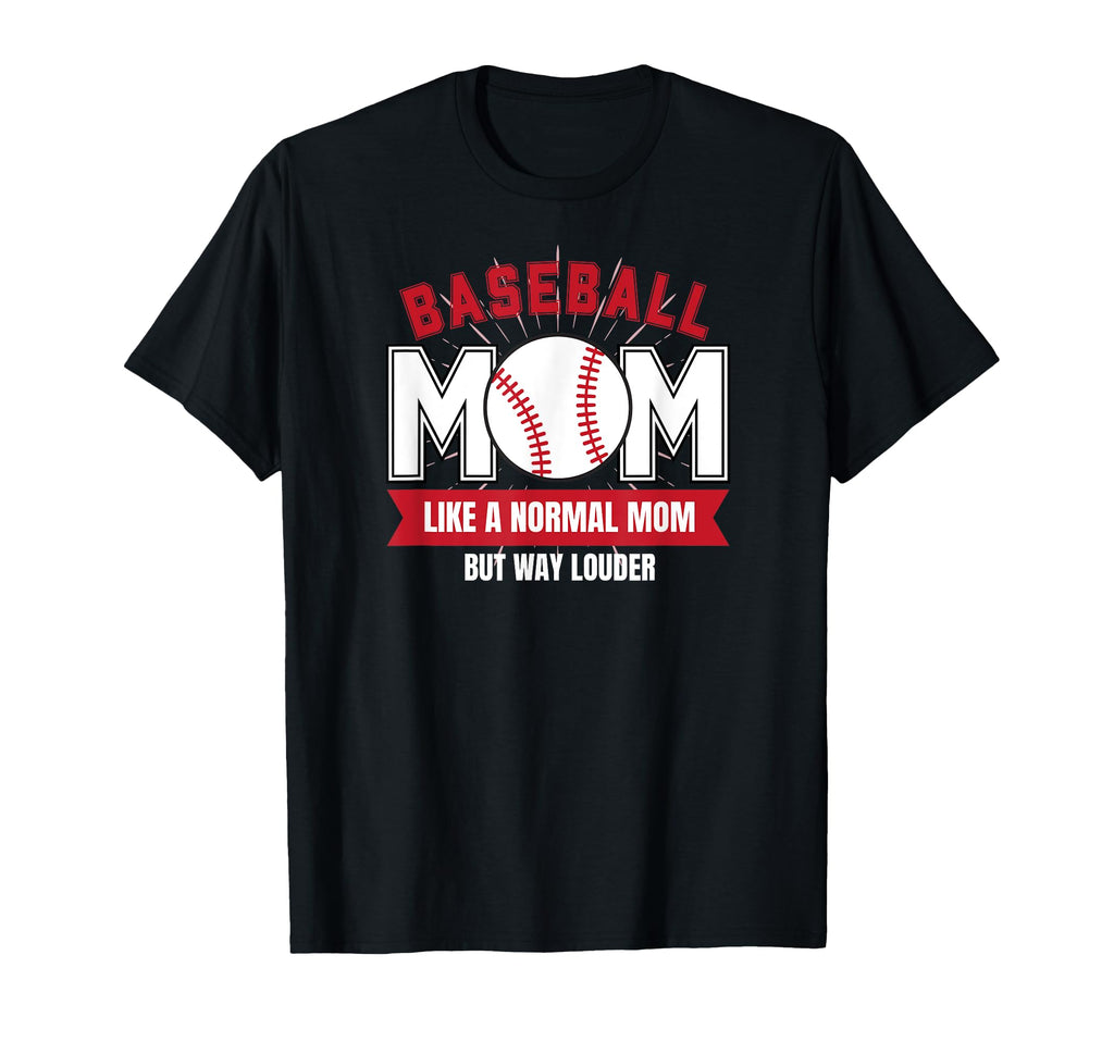Baseball Mom Game Day Proud Sports Moms T-Shirt - Trendy Graphic Men Women - T-Shirt, Sweatshirt, Hoodie