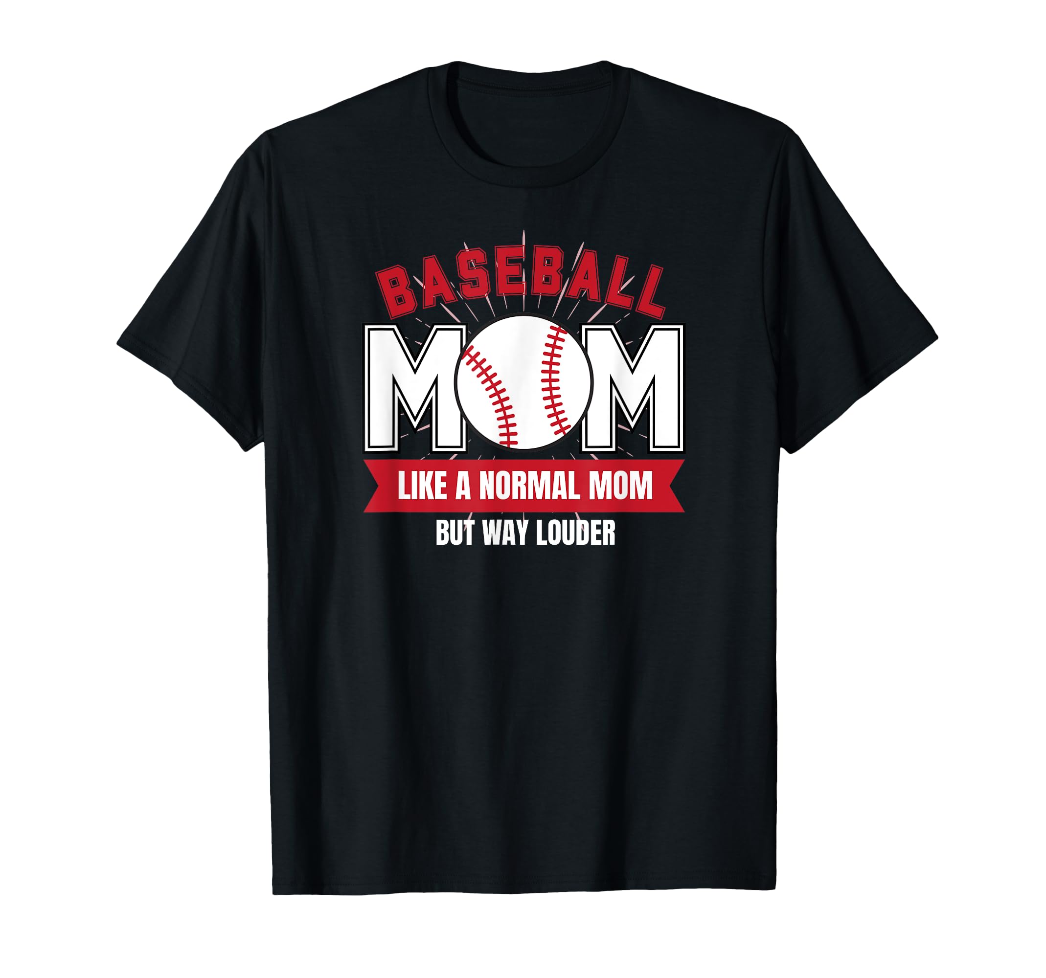 Baseball Mom Game Day Proud Sports Moms T-Shirt - Trendy Graphic Men Women - T-Shirt, Sweatshirt, Hoodie