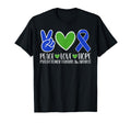 Pseudotumor Cerebri Awareness Peace T-Shirt - Trendy Graphic for Adults - T-Shirt, Sweatshirt, Hoodie