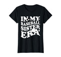 My Baseball Sister Era Groovy Baseball T-Shirt - Unique Graphic for Adults - T-Shirt, Sweatshirt, Hoodie