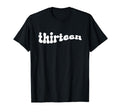 13Th Birthday Boho Teenager Thirteen T-Shirt - Aesthetic Graphic Unisex - T-Shirt, Sweatshirt, Hoodie