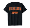Princeton New Jersey Settled 1696 T-Shirt - Streetwear Style for Adults - T-Shirt, Sweatshirt, Hoodie