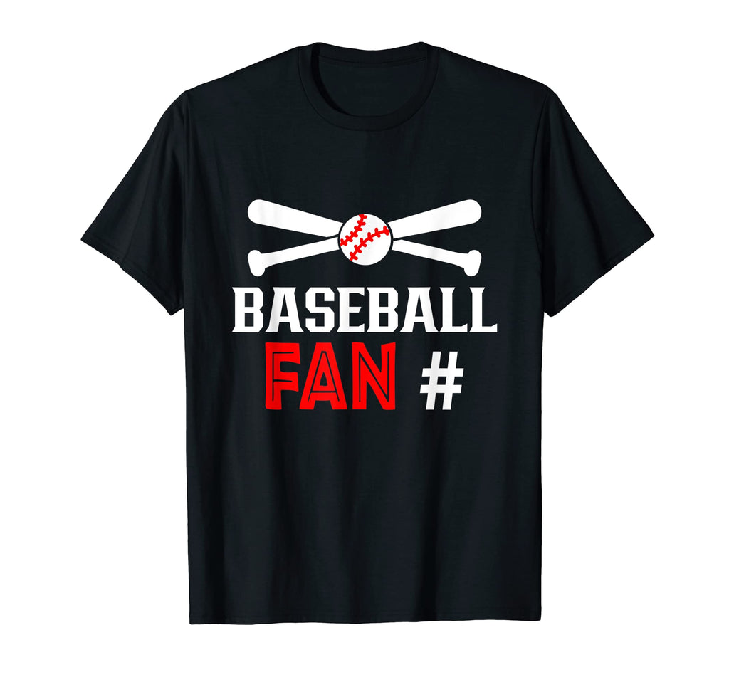 Baseball Fan No 1 Player Baseball Lover T-Shirt - Graphic Print Unisex - T-Shirt, Sweatshirt, Hoodie