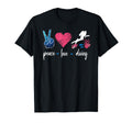 Scuba Diver Down Peace Love Diving T-Shirt - Minimalist Print for Adults - T-Shirt, Sweatshirt, Hoodie
