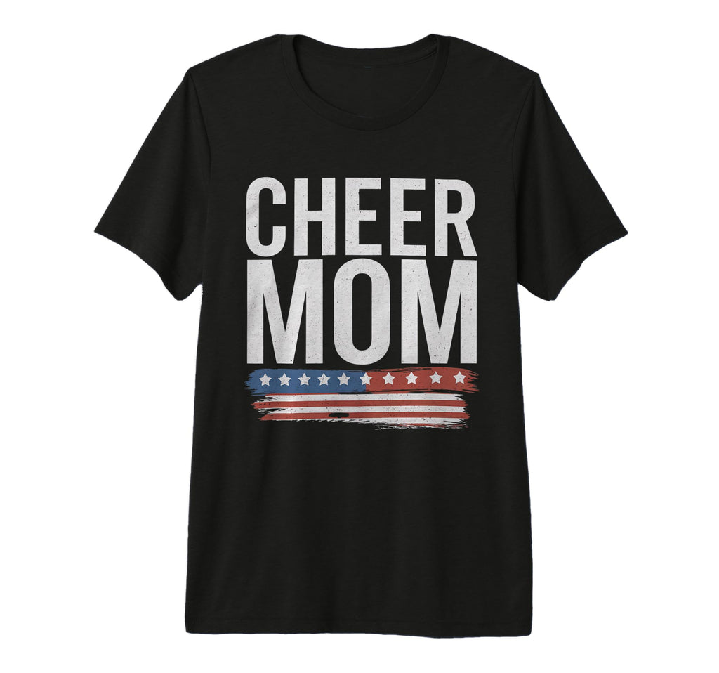 Cheer Mom Mother Bow Cheerleader T-Shirt - Aesthetic Graphic Men Women - T-Shirt, Sweatshirt, Hoodie