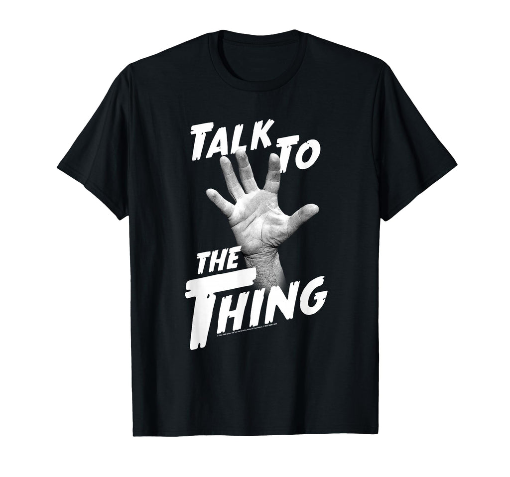 Addams Family Talk To Thing T-Shirt - Custom Art Print for Adults - T-Shirt, Sweatshirt, Hoodie