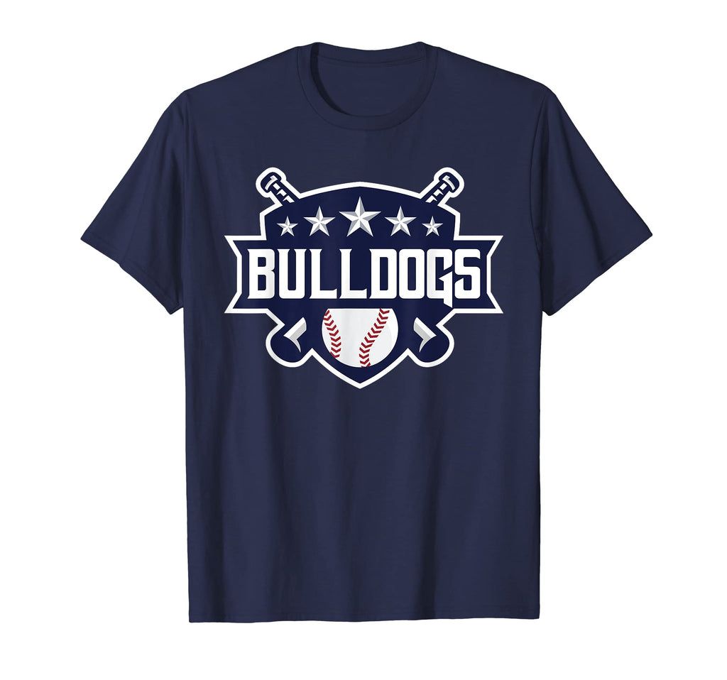 Bulldogs Blue Baseball Game Day T-Shirt - Streetwear Style for Adults - T-Shirt, Sweatshirt, Hoodie