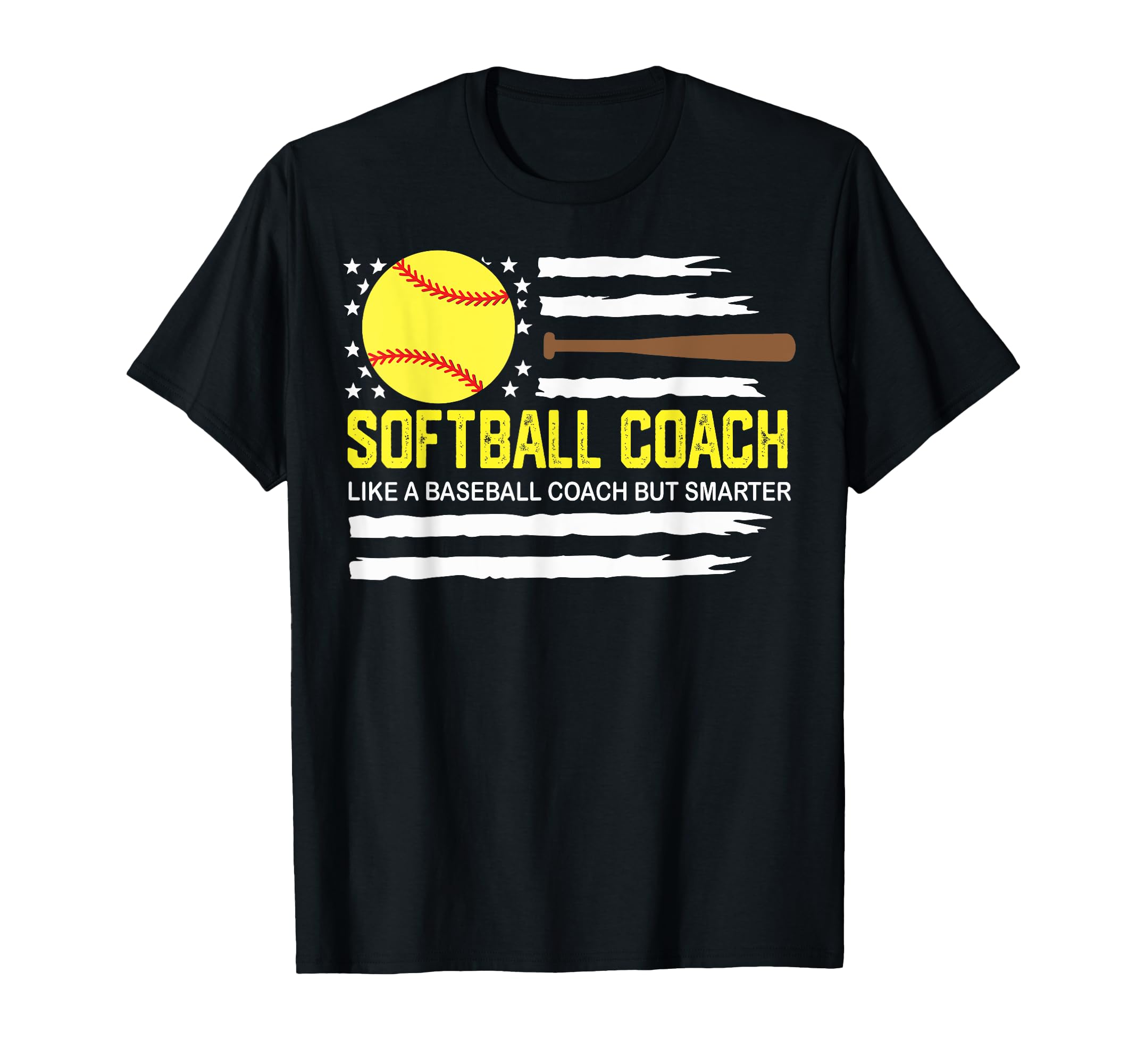 Softball Coach Like Baseball Coach But T-Shirt - Trendy Graphic for Adults - T-Shirt, Sweatshirt, Hoodie