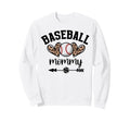Baseball Mommy Womens Baseball Mommy Sweatshirt - Graphic Print Unisex - T-Shirt, Sweatshirt, Hoodie