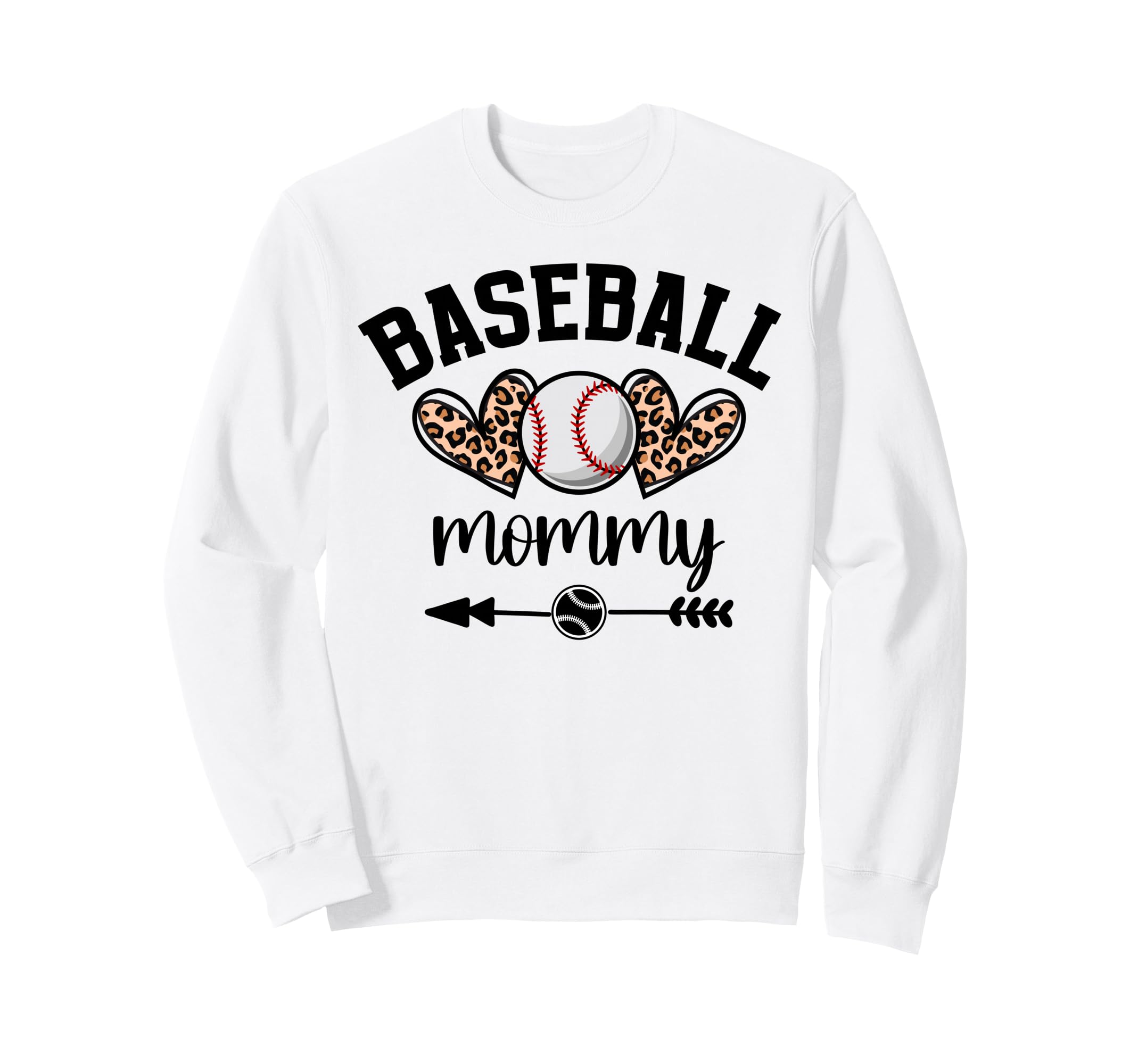 Baseball Mommy Womens Baseball Mommy Sweatshirt - Graphic Print Unisex - T-Shirt, Sweatshirt, Hoodie