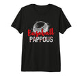 Mens Baseball Pappous Fathers Day T-Shirt - Casual Everyday Wear Men Women - T-Shirt, Sweatshirt, Hoodie