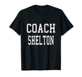Coach Shelton Custom Football Soccer T-Shirt - Minimalist Print Unisex - T-Shirt, Sweatshirt, Hoodie
