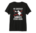 My Brother Baseball Catcher Sister T-Shirt - Minimalist Print for Adults - T-Shirt, Sweatshirt, Hoodie