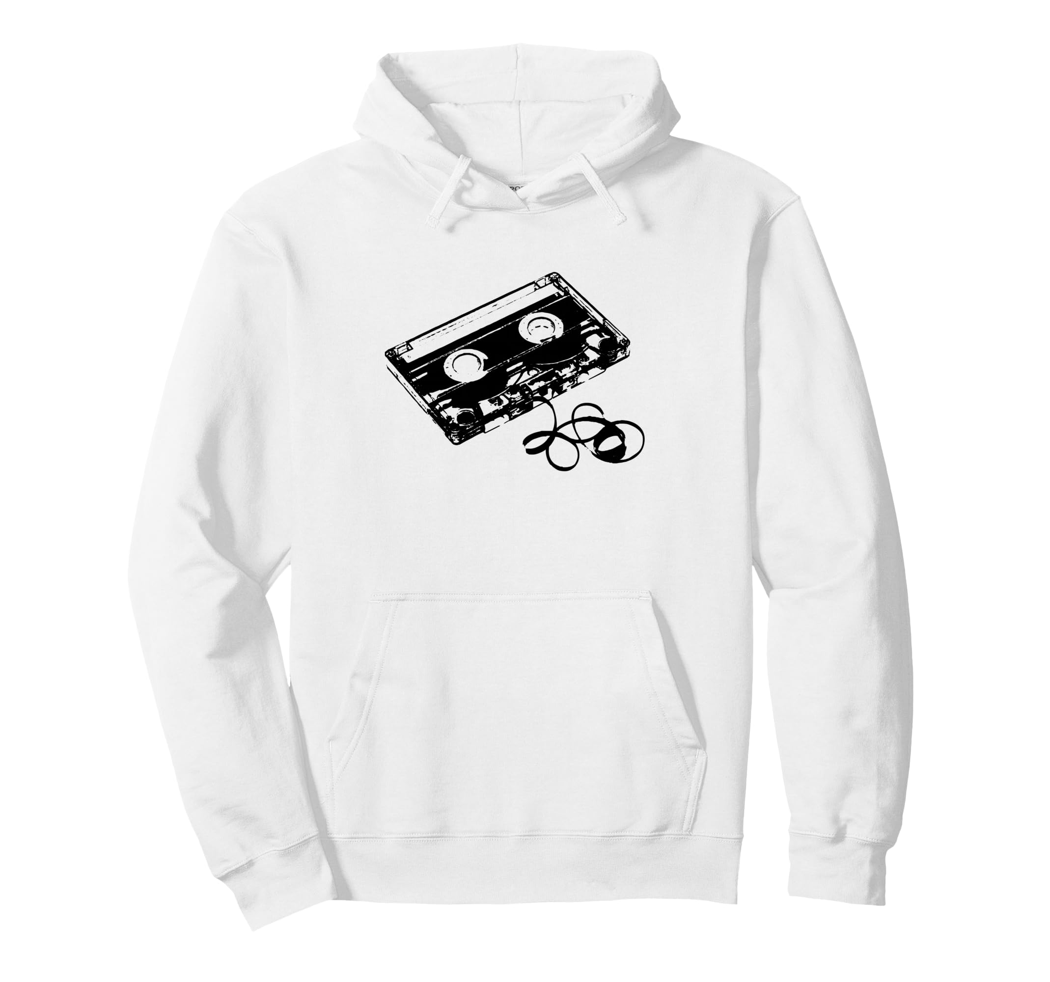 Tangled Cassette Tape Hoodie - Unique Graphic Unisex - T-Shirt, Sweatshirt, Hoodie