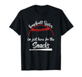 Baseball Sister Im Just Here Snacks T-Shirt - Streetwear Style for Adults - T-Shirt, Sweatshirt, Hoodie