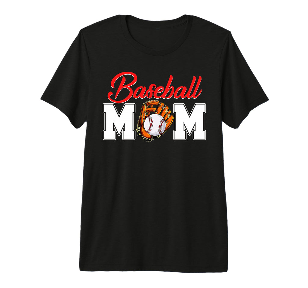 Funny Baseball Mom Baseball Mama T-Shirt - Custom Art Print for Adults - T-Shirt, Sweatshirt, Hoodie