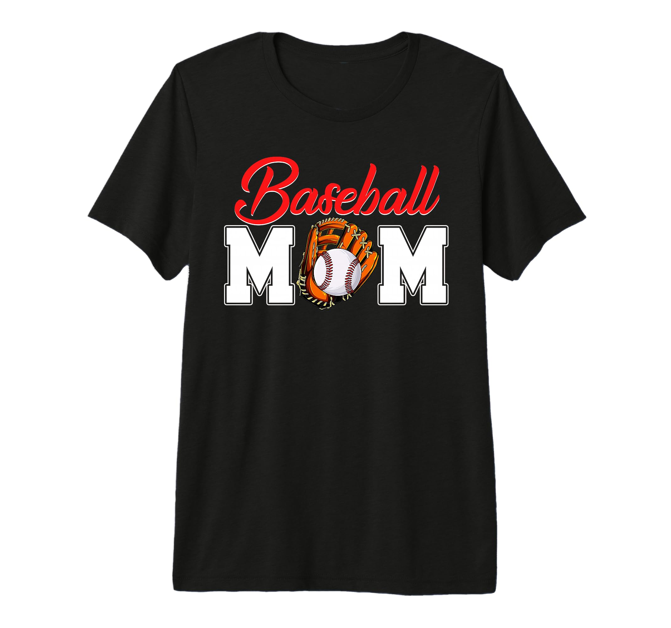 Funny Baseball Mom Baseball Mama T-Shirt - Custom Art Print for Adults - T-Shirt, Sweatshirt, Hoodie