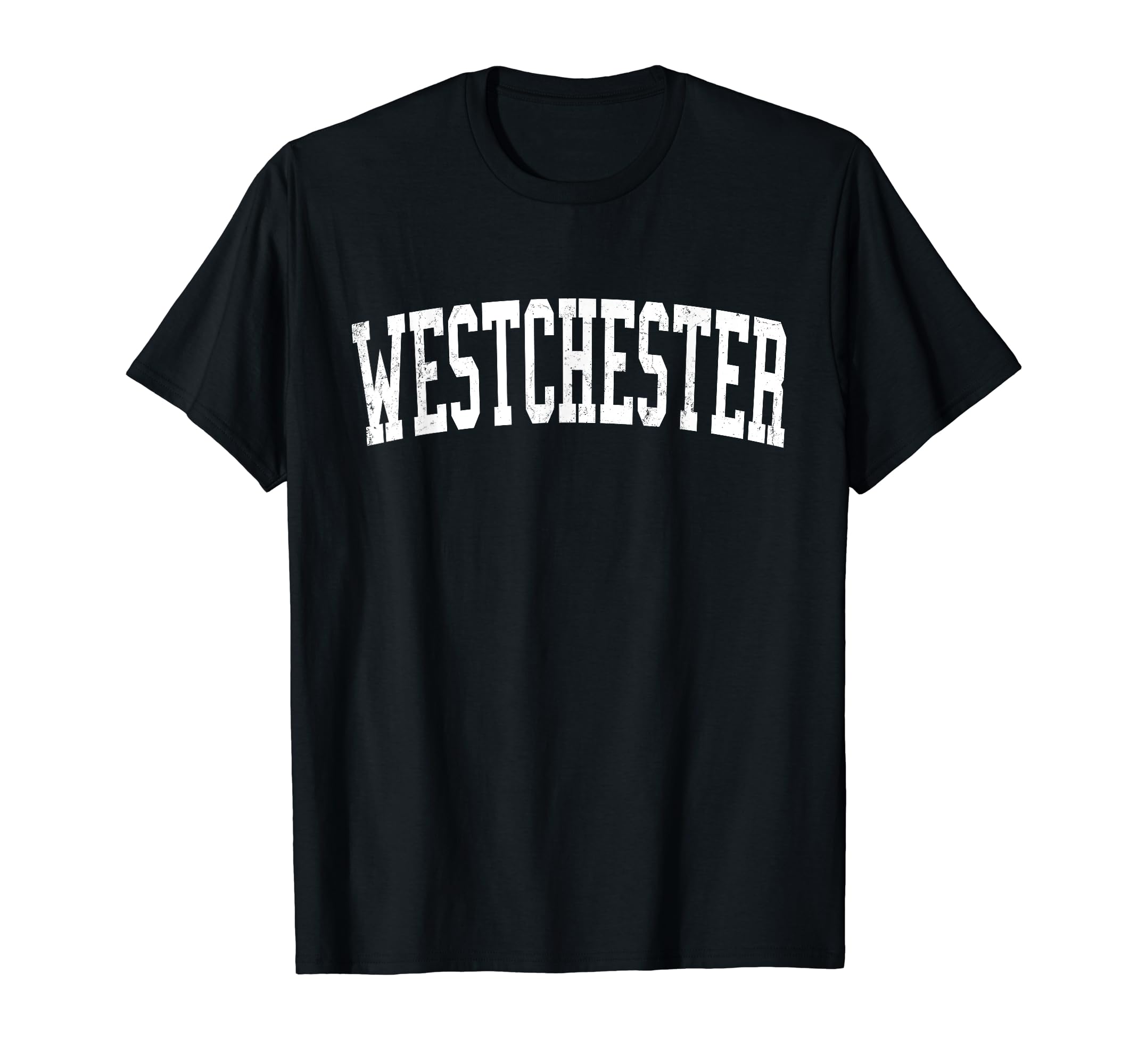 Westchester Il Distressed White T-Shirt - Casual Everyday Wear Men Women - T-Shirt, Sweatshirt, Hoodie