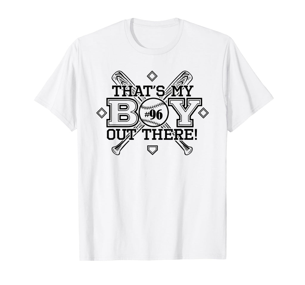 Baseball Mom Dad Thats My Proud Parent T-Shirt - Graphic Print Men Women - T-Shirt, Sweatshirt, Hoodie