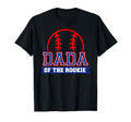 Dada Rookie 1St Birthday Baseball Theme T-Shirt - Graphic Print for Adults - T-Shirt, Sweatshirt, Hoodie