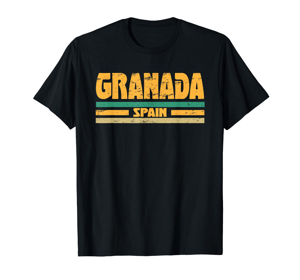 Granada Spain Distressed T-Shirt - Graphic Print for Adults - T-Shirt, Sweatshirt, Hoodie