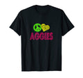 Peace Love Aggies T-Shirt - Novelty Apparel for Adults - T-Shirt, Sweatshirt, Hoodie