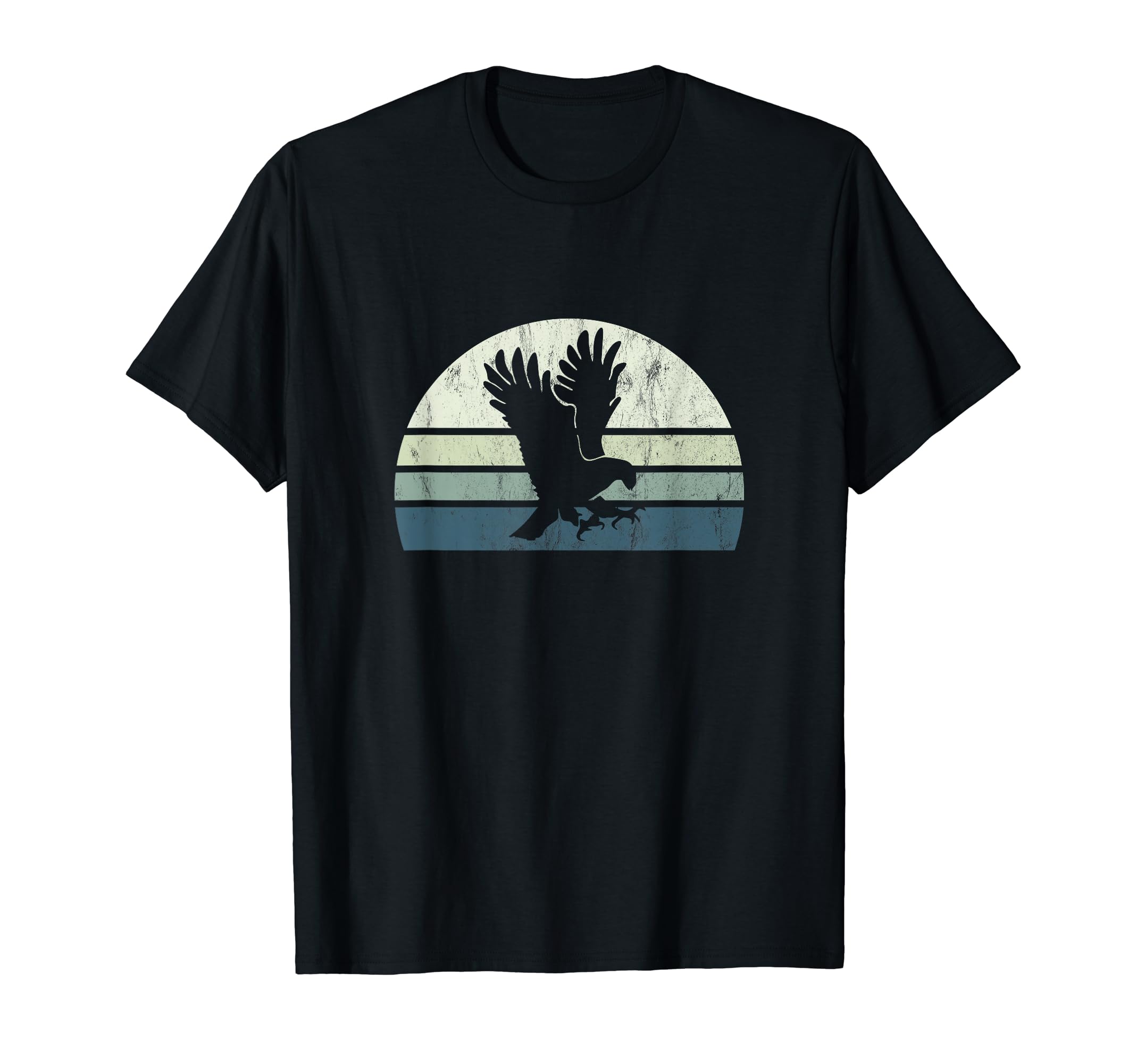 Falcon Trainer Birds Prey Distressed T-Shirt - Fun Novelty Design Unisex - T-Shirt, Sweatshirt, Hoodie