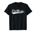 Northrop Baseball Font T-Shirt - Graphic Print Men Women - T-Shirt, Sweatshirt, Hoodie