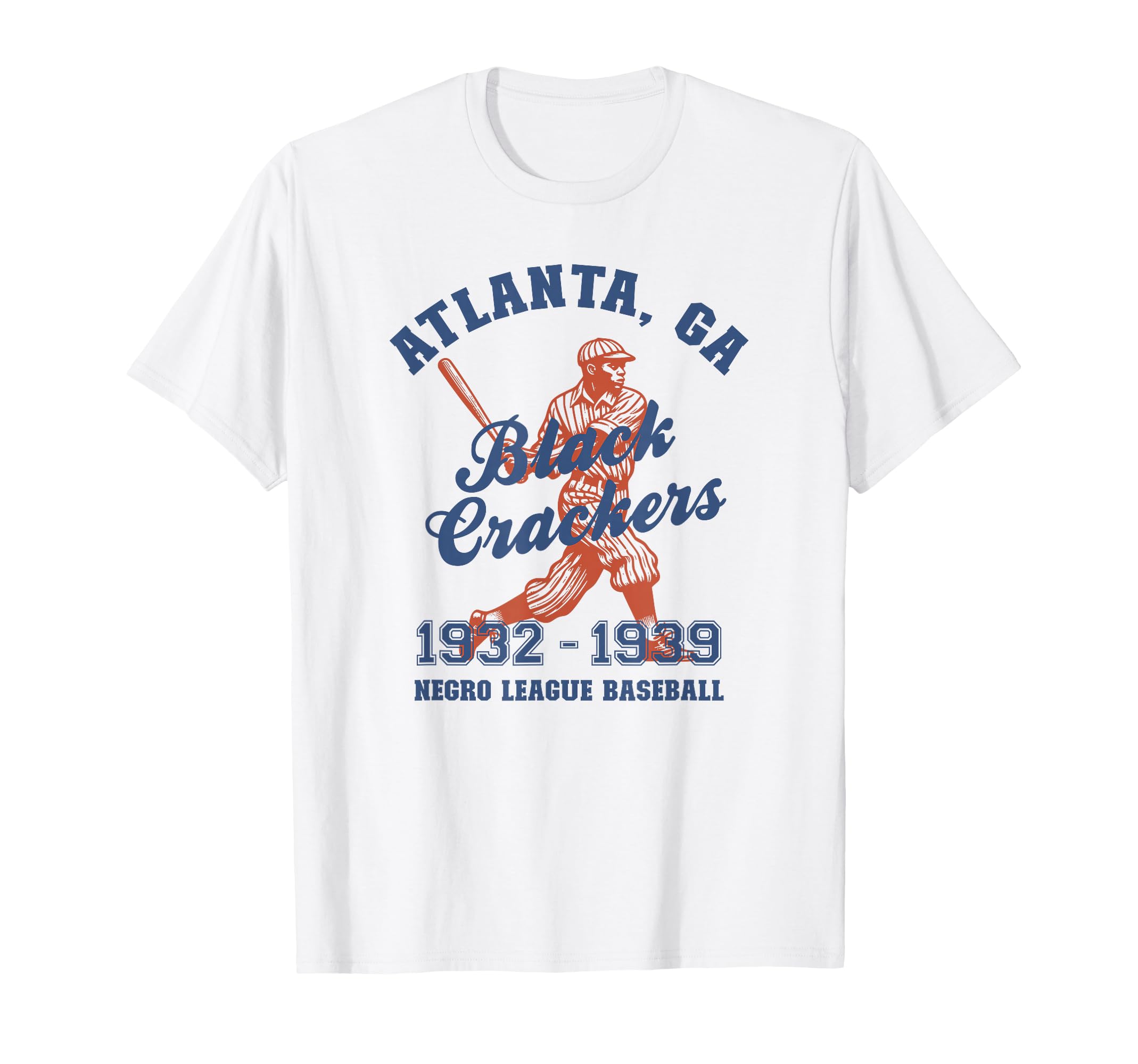 Negro League Baseball Atlanta T-Shirt - Casual Everyday Wear Men Women - T-Shirt, Sweatshirt, Hoodie