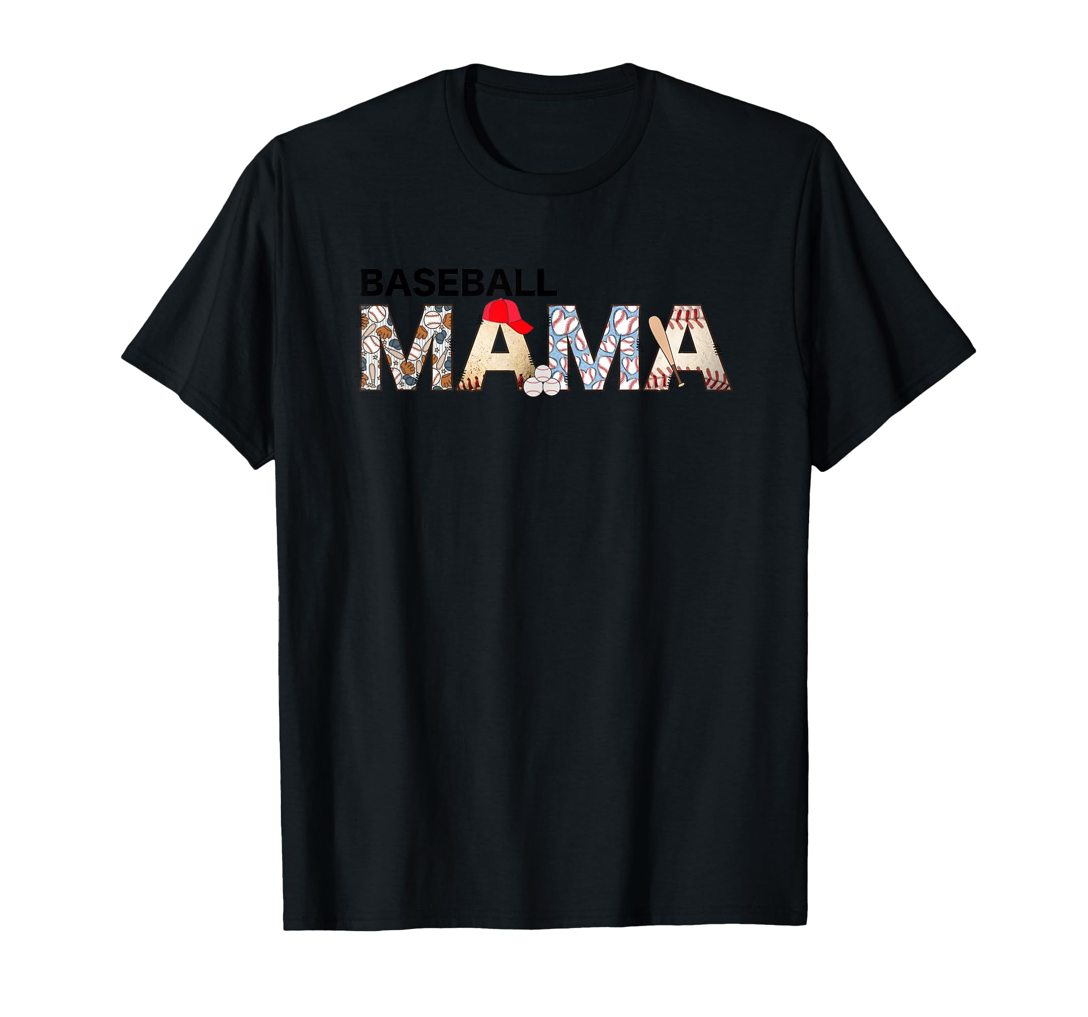 Baseball Mama Enthusiast Sports Lover T-Shirt - Trendy Graphic Men Women - T-Shirt, Sweatshirt, Hoodie