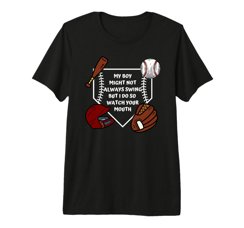 My Might Not Always Swing But I Do So T-Shirt - Trendy Graphic Unisex - T-Shirt, Sweatshirt, Hoodie