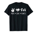 Peace Love And Plants T-Shirt - Fun Novelty Design Unisex - T-Shirt, Sweatshirt, Hoodie