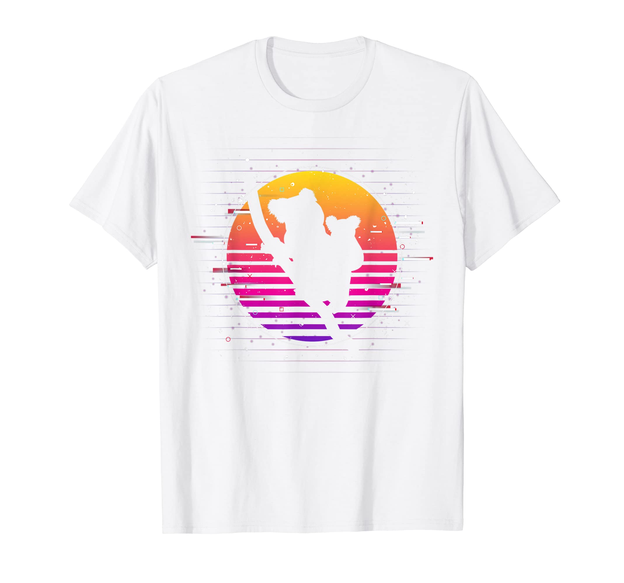 Australian Animal Vaporwave T-Shirt - Casual Everyday Wear Unisex - T-Shirt, Sweatshirt, Hoodie